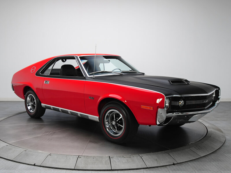 Red and Black Muscle Car — Neutral