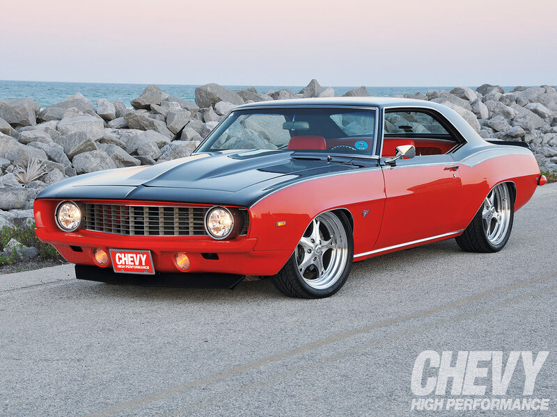 Red and Black Muscle Car — Serene