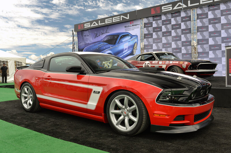 Red and Black Mustang — Showcase