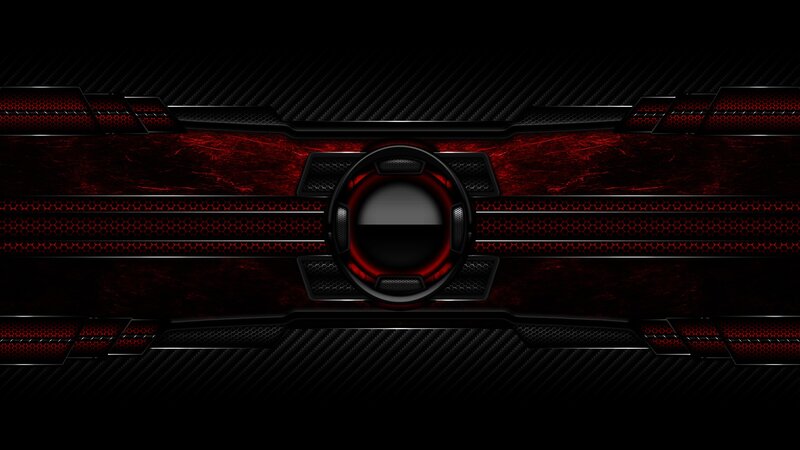 Red and Black Panel