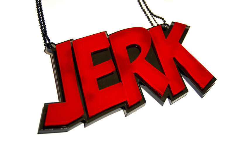 Red and Black Pendant