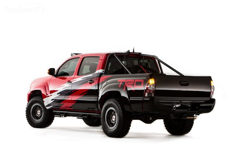 Red and Black Pickup Truck — Neutral