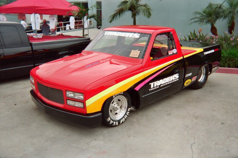 Red and Black Pickup Truck — Showcase