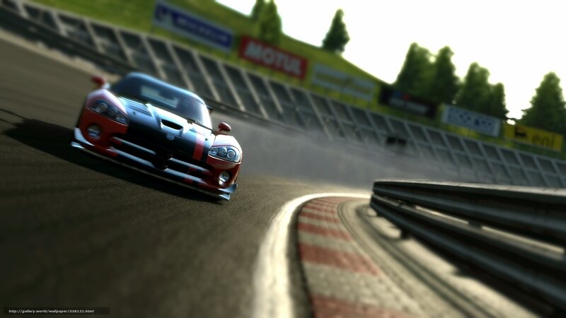 Red and Black Race Car — Dynamic, Afternoon, 3d Render, Race Track