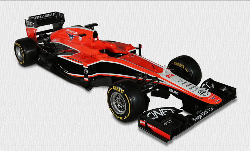Red and Black Race Car — Neutral, 3d Render