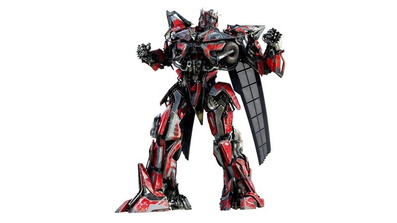 Red and Black Robot — Aggressive, 3d Render, Weapon