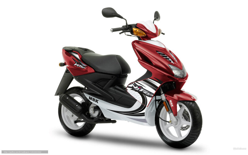 Red and Black Scooter — Neutral, Photograph, Seat, Headlight