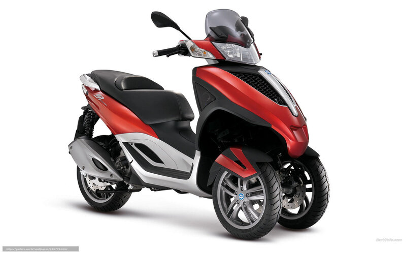 Red and Black Scooter — Neutral, Photograph, Seat, Windshield, Mirrors