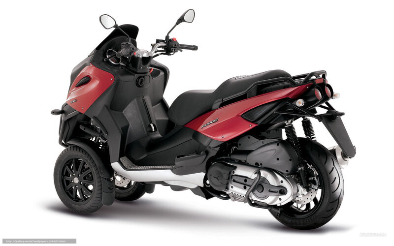 Red and Black Scooter — Neutral, Photograph, Wheels