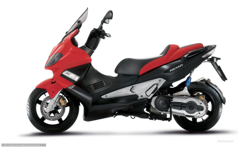 Red and Black Scooter — Neutral, Photograph, Windshield, Seat