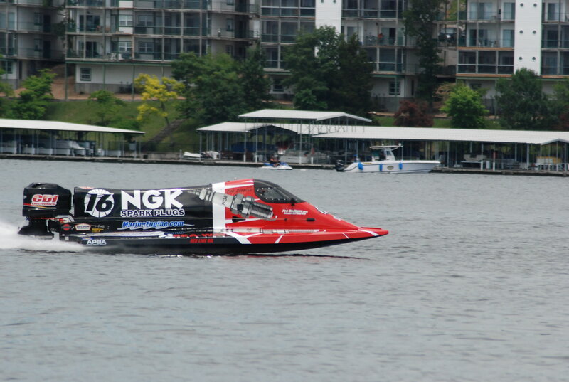 Red and Black Speedboat — Active