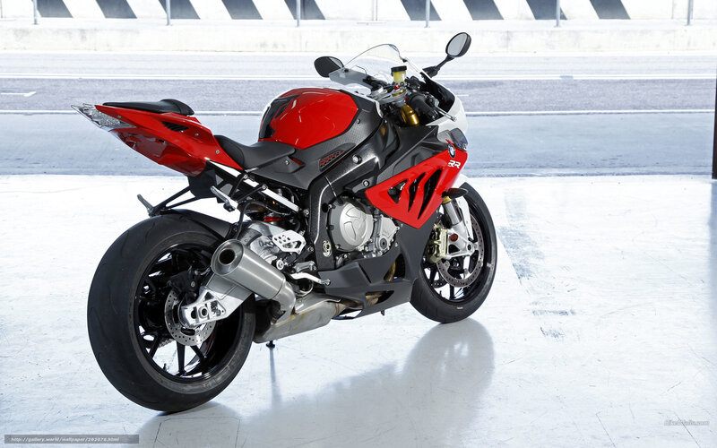 Red and black sport motorcycle