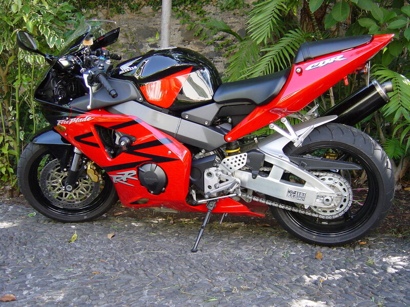 Red and Black Sport Motorcycle — Calm