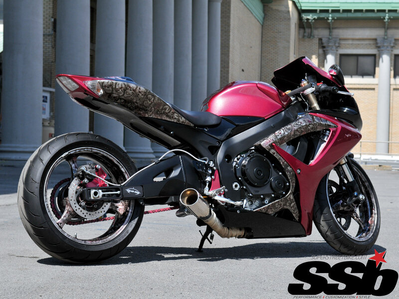 Red and Black Sport Motorcycle — Neutral, Afternoon