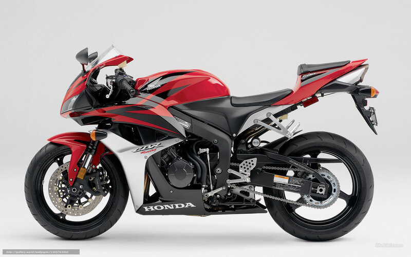 Red and Black Sport Motorcycle — Neutral, Photograph, Seat, Windshield, Exhaust