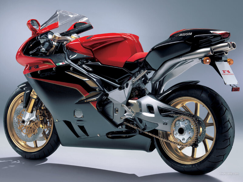 Red and Black Sport Motorcycle — Neutral