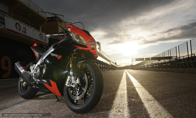 Red and black sport motorcycle