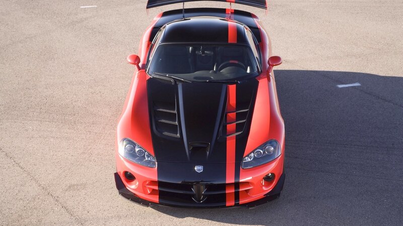 red and black sports car