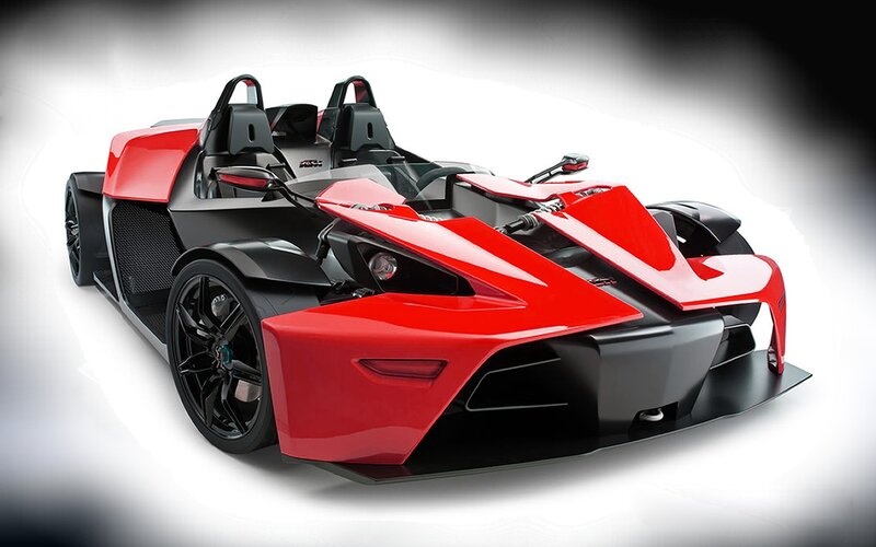 red and black sports car