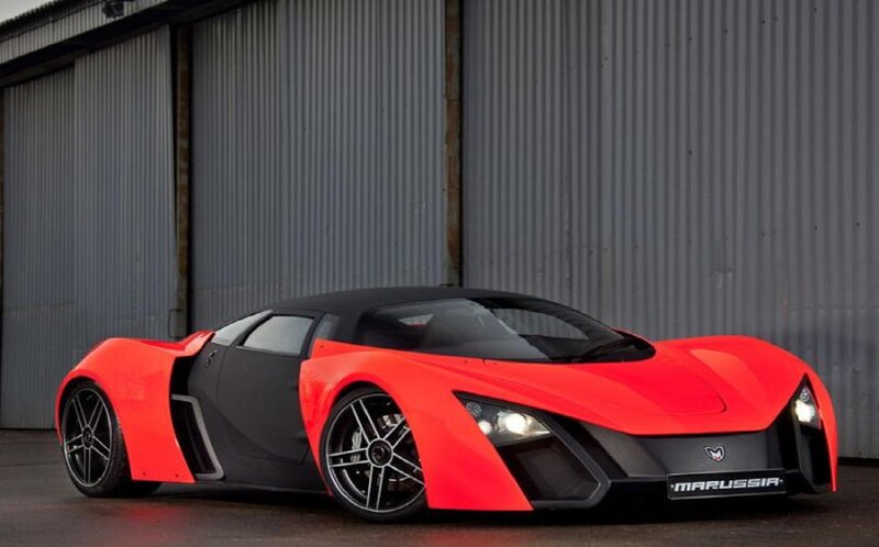 Red and Black Sports Car — Dramatic, Photograph