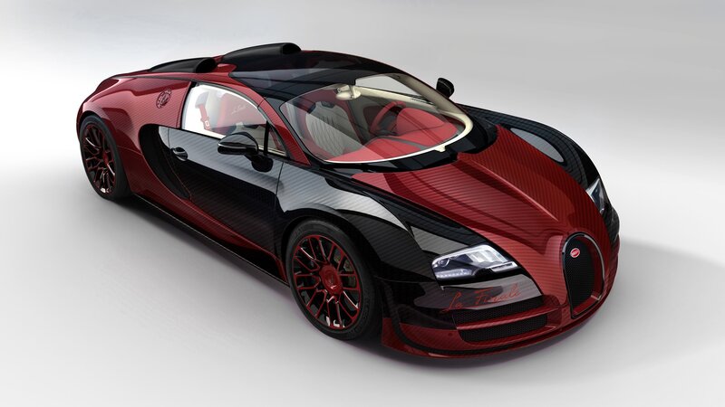 Red and Black Sports Car — Sleek, 3d Render