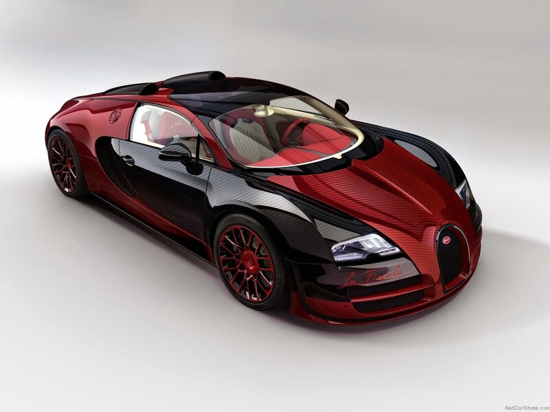 Red and Black Sports Car — Sleek