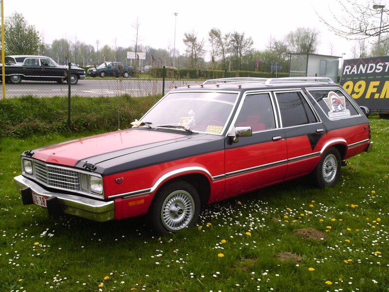 Red and Black Station Wagon — Calm