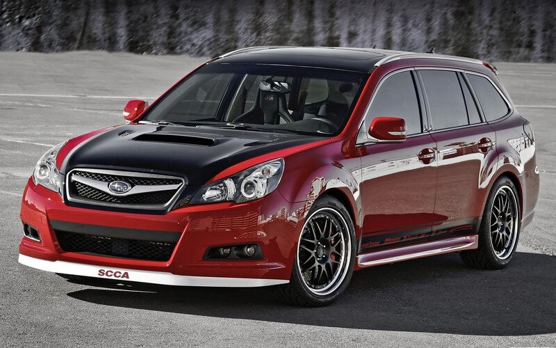 Red and Black Station Wagon — Dramatic, Photograph, Car