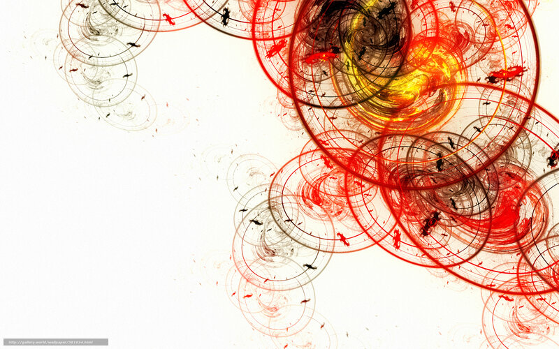 Red and Black Swirls — Chaotic