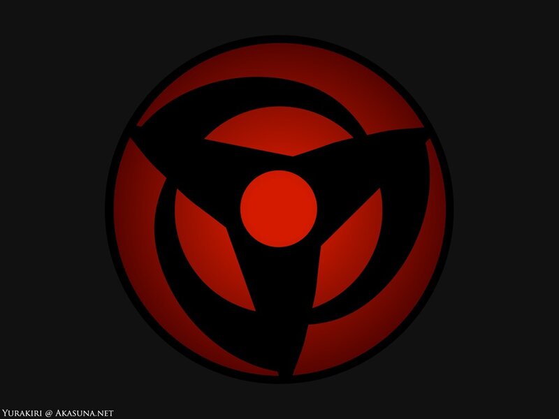 Red and Black Symbol — Dramatic