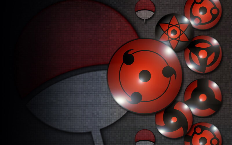Red and Black Symbols — Dramatic
