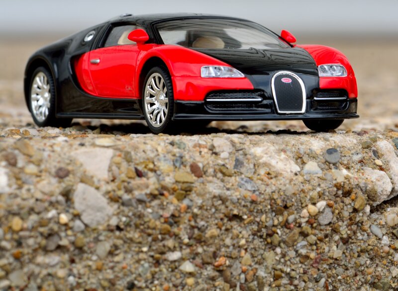 Red and Black Toy Car — Neutral, Photograph