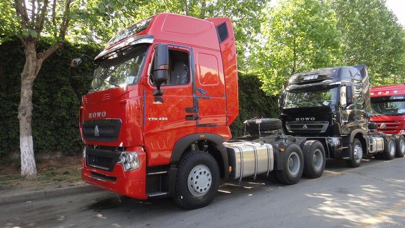 Red and Black Trucks