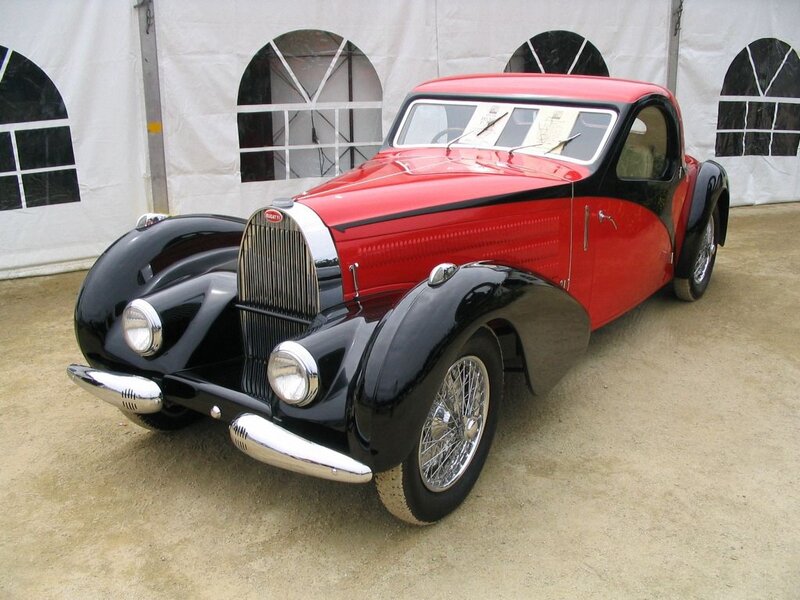 Red and Black Vintage Car — Classic