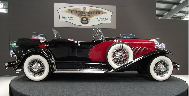 Red and Black Vintage Car — Formal