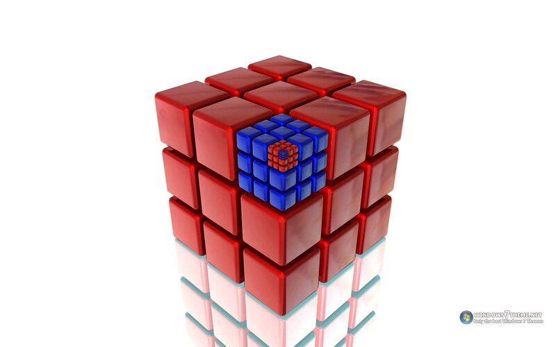 Red and Blue Cubes — Neutral