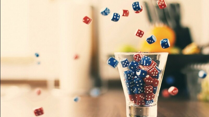 Red and Blue Dice