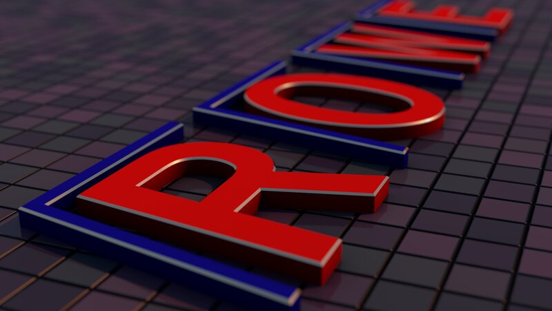 Red and Blue Letters