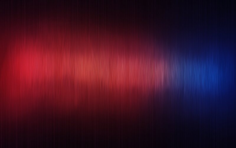 Red and Blue Light Streaks — Dynamic, Abstract, Color Gradient, Black