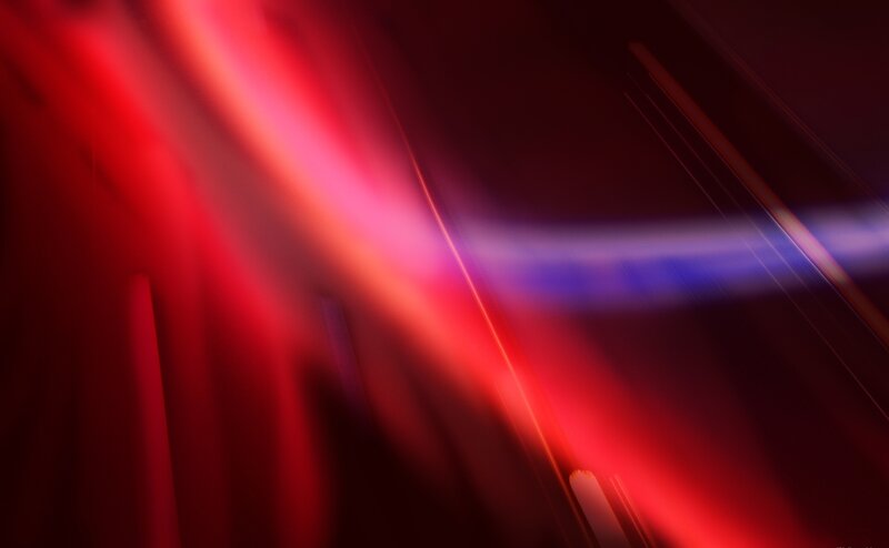 Red and Blue Light Streaks — Dynamic