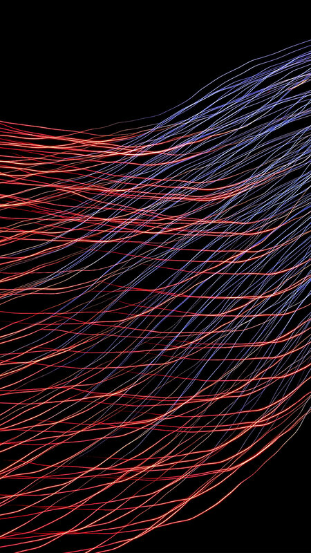 Red and Blue Light Trails — Dynamic