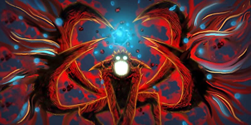 Red and Blue Monster