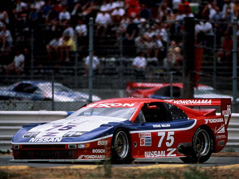 Red and Blue Race Car — Dynamic
