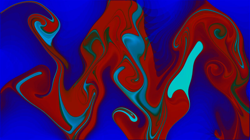 Red and Blue Swirls — Dynamic