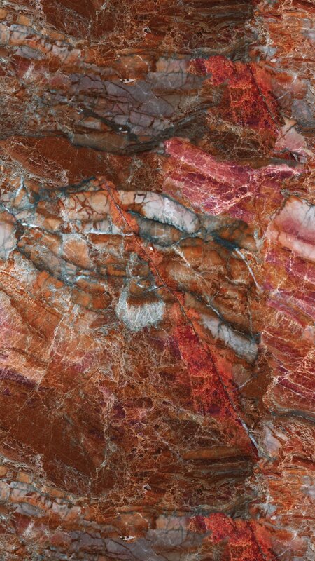 Red and Brown Marble
