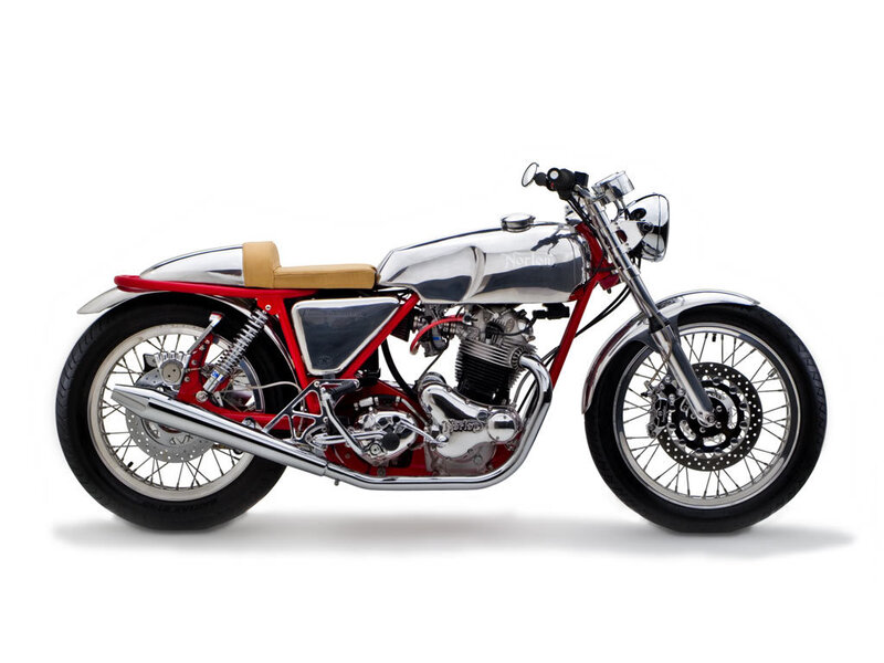 red and chrome motorcycle