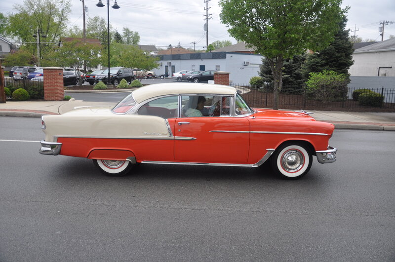 Red and Cream Classic Car — Calm