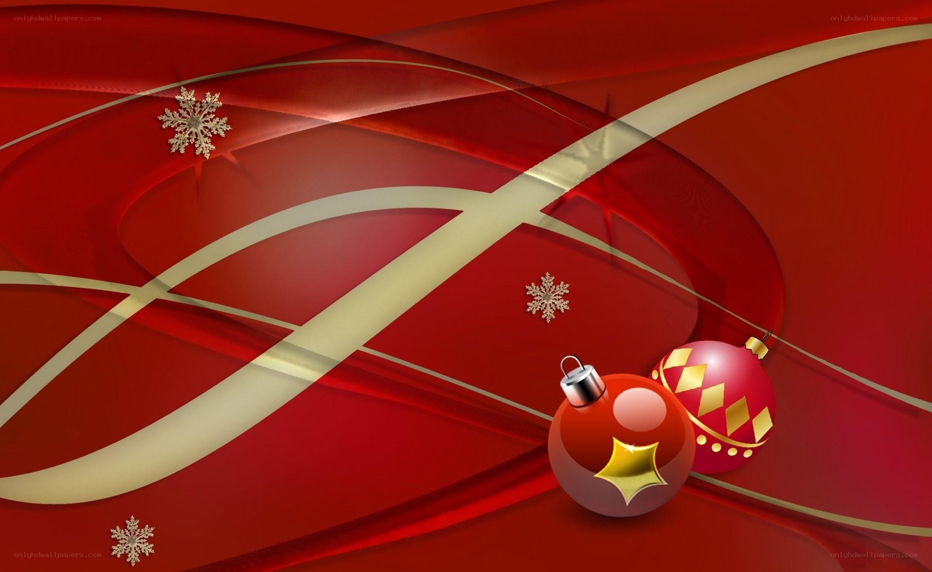 Red and gold Christmas design