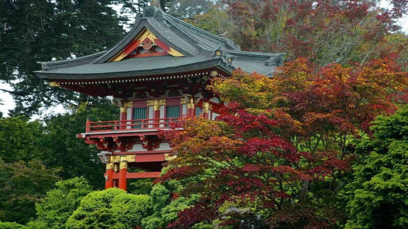 Red and Gold Pagoda