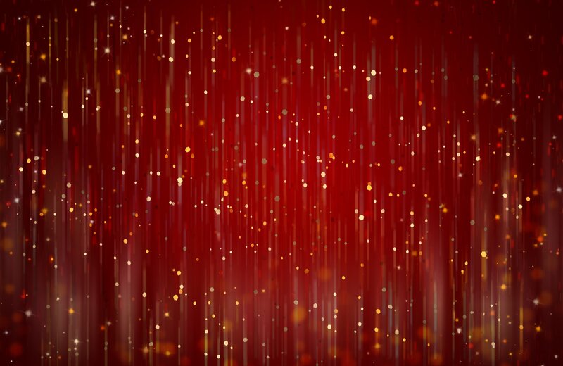 Red and Gold Sparkles